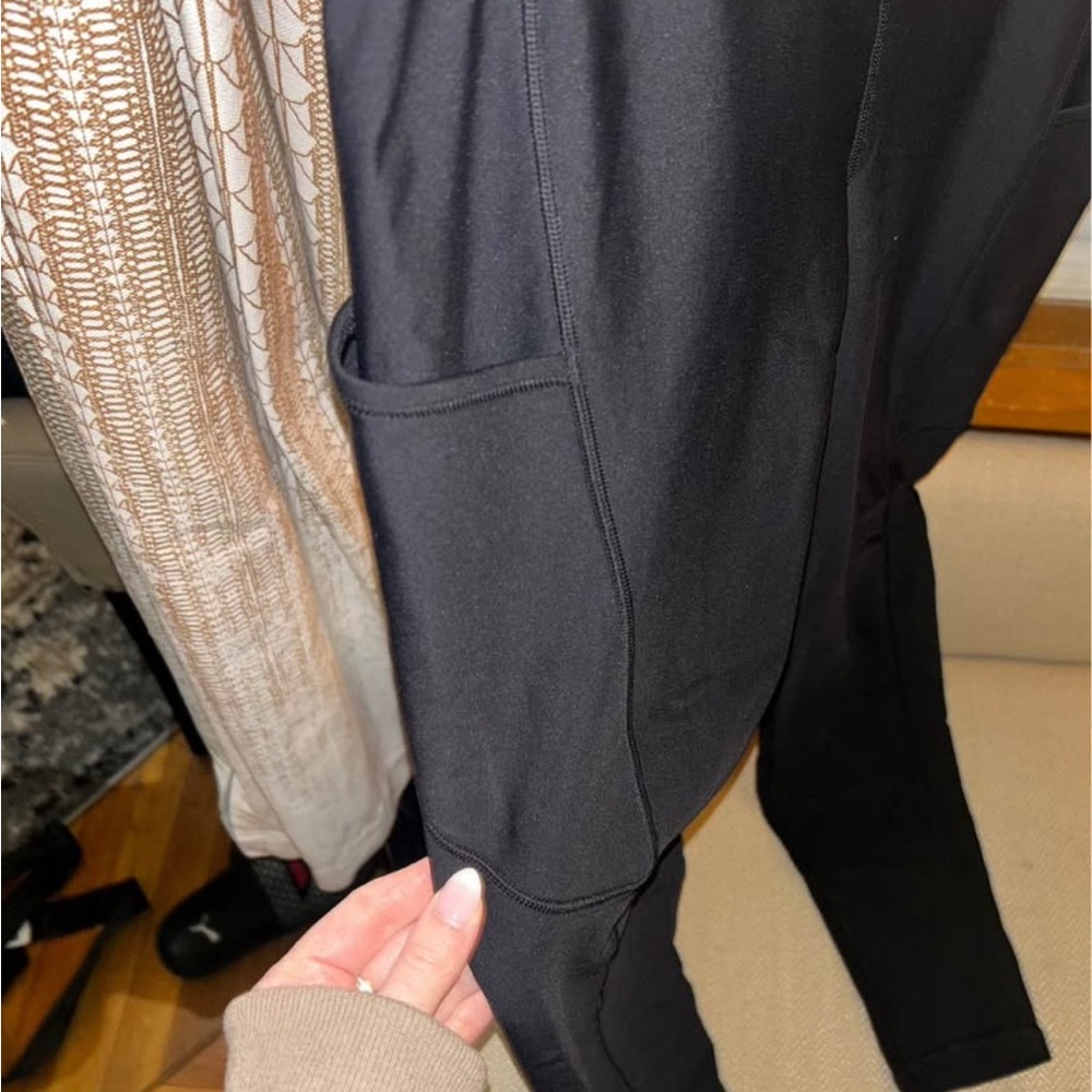 Lululemon fleece lined leggings - Picture 2 of 4